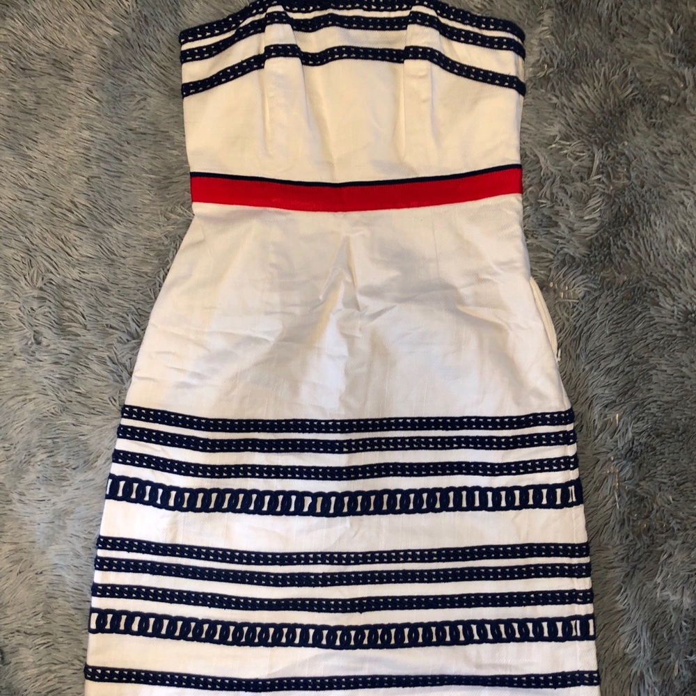 XS - Vineyard Vines Americana Strapless Dress - Picture 2 of 6